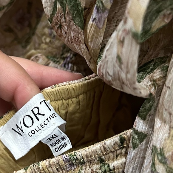 Worth collective melody maxi dress tab floral size 3XL bump friendly - Picture 5 of 12